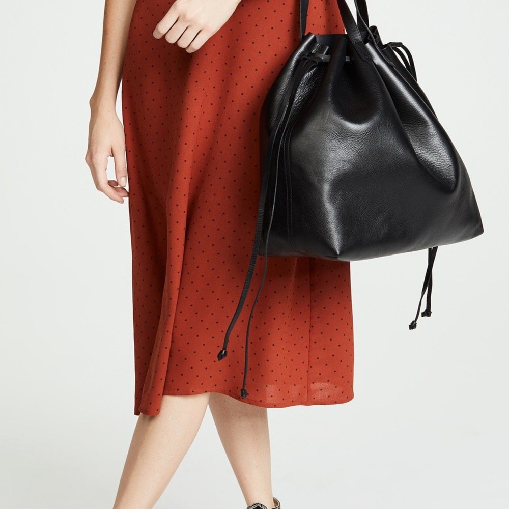 Madewell drawstring transport tote